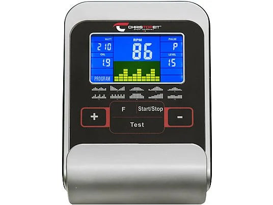 CHRISTOPEIT-SPORT GERMANY 30-1107B HEIMTRAINER ERGOMETER AL 2 Ergometer, Silber/Schwarz