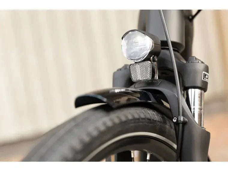 Trek District+ 6 City E - Bike (Farbe Alpine Blue) (Reichweite Bis 140km) ( - body - fitness